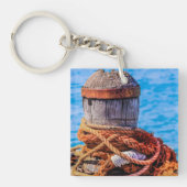 古い係留ボラード キーホルダー (正面)