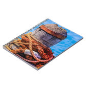 古い係留ボラード ノートブック (左側)