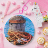 古い係留ボラード ペーパープレート (パーティー)