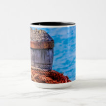 古い係留ボラード