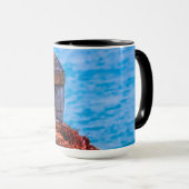 古い係留ボラード マグカップ (正面右)