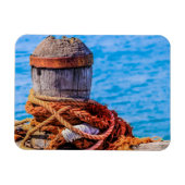 古い係留ボラード マグネット (横)