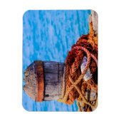 古い係留ボラード マグネット (縦)