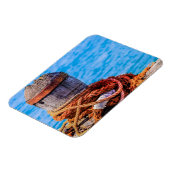 古い係留ボラード マグネット (左側)