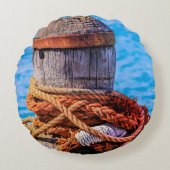 古い係留ボラード ラウンドクッション (正面)