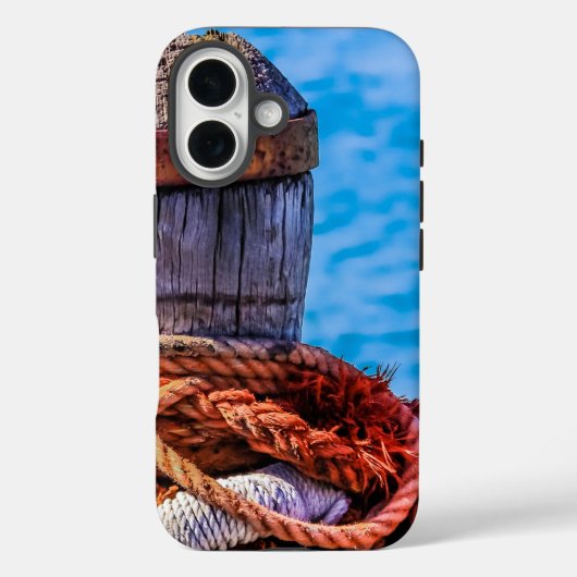 古い係留ボラード Case-Mate iPhoneケース (裏面)