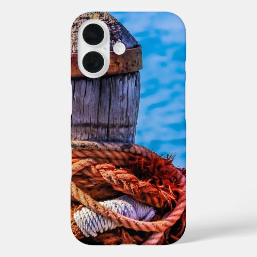 古い係留ボラード Case-Mate iPhoneケース (裏面)