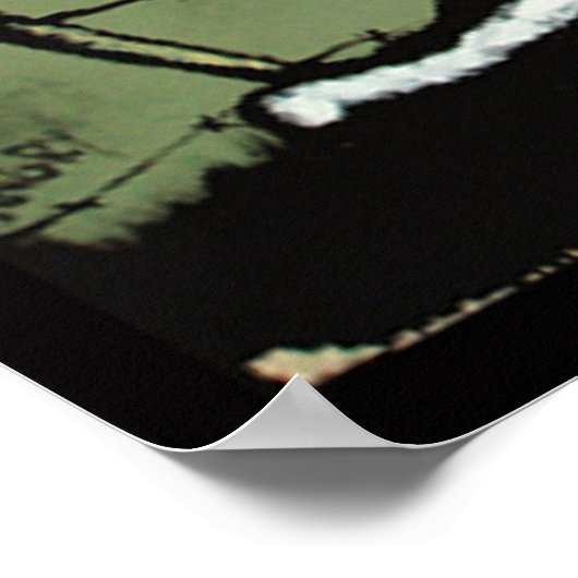 古い傷あなたのイエスは今どこにいるの? ポスター (角)