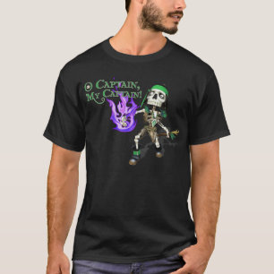 古い傷のキャラクターのTシャツ Tシャツ