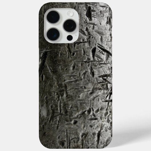 古い傷を付けた金属 Case-Mate iPhoneケース (裏面)