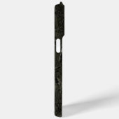 古い傷を付けた金属 Case-Mate iPhoneケース (裏面 / 右)