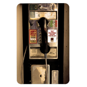 古い公衆電話 マグネット
