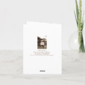 古い写真かわいい同一ツインガールシスターに精通 カード (裏面)