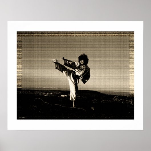 「古い写真」テコンドのポスター ポスター (正面)