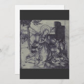 古い出生のシーンはイエスキリストを行く シーズンカード (正面/裏面)