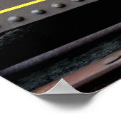 古い列車マストロ私はメンテナンスのポスターのためにダウン ポスター (角)