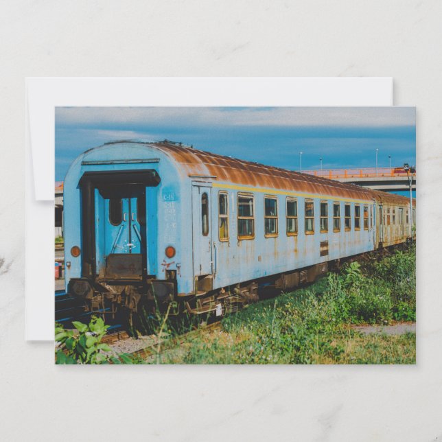 古い列車 (正面)