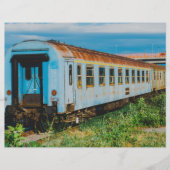 古い列車 チラシ (正面)