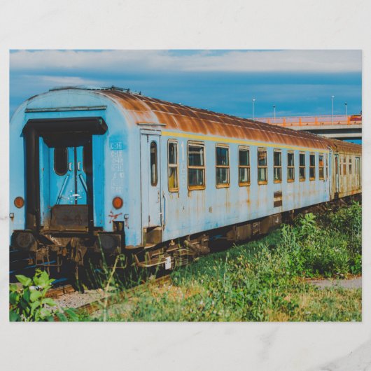 古い列車 チラシ (正面)