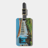 古い列車 ラゲッジタグ (正面縦)