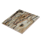 古い割れた木製の自然な樹皮の写真 タイル (側面)