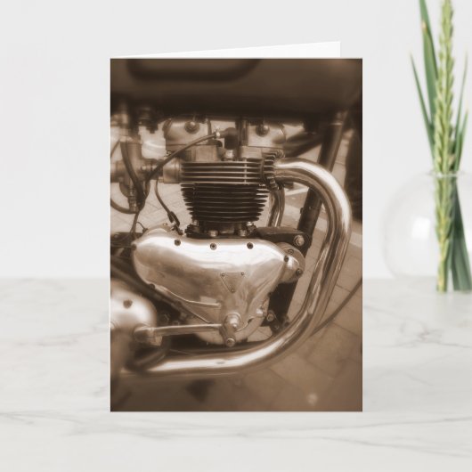 古い勝利エンジン カード (正面)