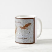 古い化石のマグへのハッピーバースデー コーヒーマグカップ (正面右)