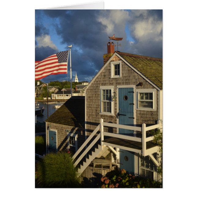 古い北の波止場カード (正面)