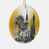 古い北教会オーナメント セラミックオーナメント (右)