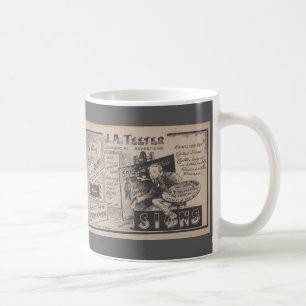 古い印ペインター広告グラフィックデザイナー コーヒーマグカップ