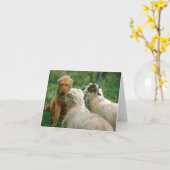 古い友人 カード (黄色い花)