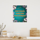 古い友人 ポスター (キッチン)