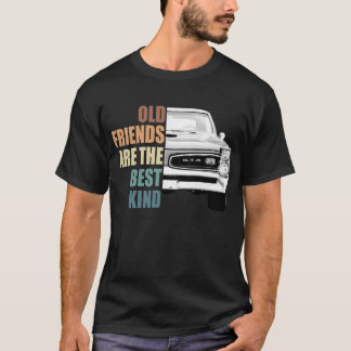 古い友達は親切な最高のポンティアックGtoである Tシャツ
