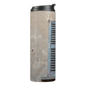 古い古い家の古い壊れた木製の窓、アンティーク タンブラー (回転左)