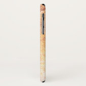 古い古代金ゴールド金属の模倣&あなたのモノグラム Case-Mate iPhoneケース (裏面/左)