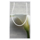 古い台本にユリを呼ぶ スモールペーパーバッグ (正面)