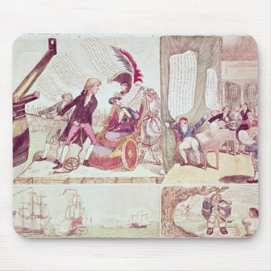 古い哲学者の教授 マウスパッド (正面)