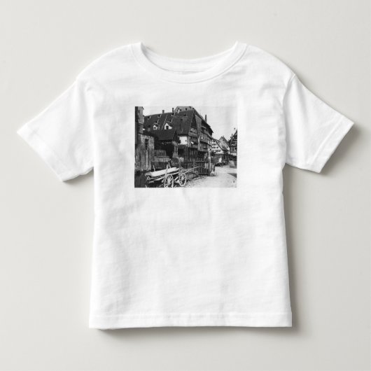 古い四分の一の眺め、Ulm、c.1910 トドラーTシャツ (正面)