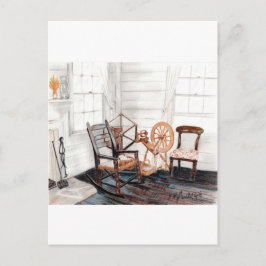 古い回転ホイール ポストカード