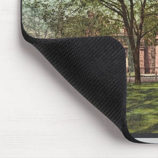 古い図書館、エール大学まれなPhotochrom マウスパッド (コーナー)