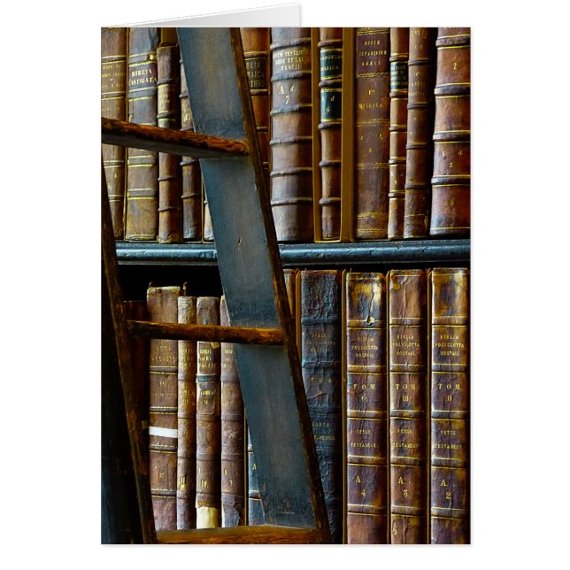 古い図書館、古書 (正面)