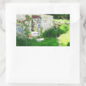 古い国のルートセラーのシール 長方形シール (バッグ)