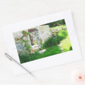 古い国のルートセラーのシール 長方形シール (封筒)