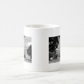 古い国会議事堂の建物- Milledgeville、ジョージア コーヒーマグカップ (中央)