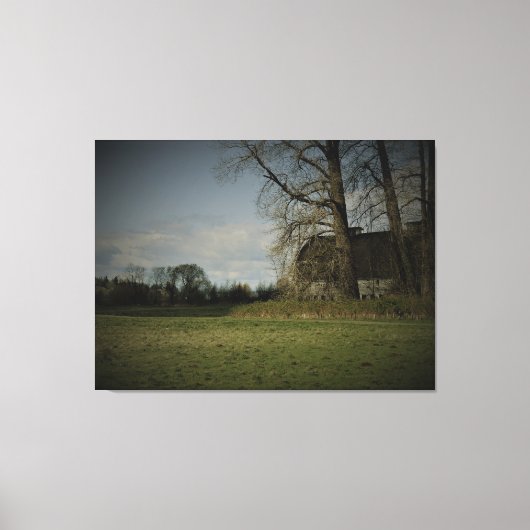 古い国 キャンバスプリント (正面)