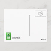 古い国 ポストカード (裏面)