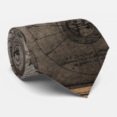 古い地図 ネクタイ (ロール)