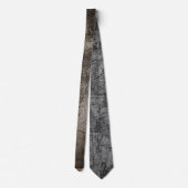 古い地図 ネクタイ (裏面)