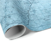 古い地図。 ラッピングペーパー (ロールコーナー)
