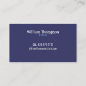 古い地球の地図の名刺 名刺 (裏面)